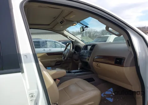 2014 Nissan Armada Platinum from USA, damaged, VIN 5N1AA0NE0EN605857